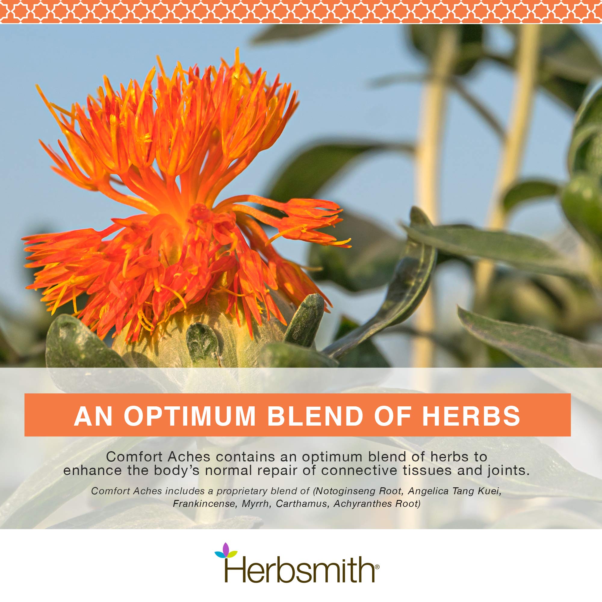 Herbsmith Comfort Aches – Natural Herbal Pain Relief for Dogs & Cats – Anti-Inflammatory Joint Supplement – 500g Powder – Soothes Arthritis, Hip Dysplasia & Post-Surgery Discomfort