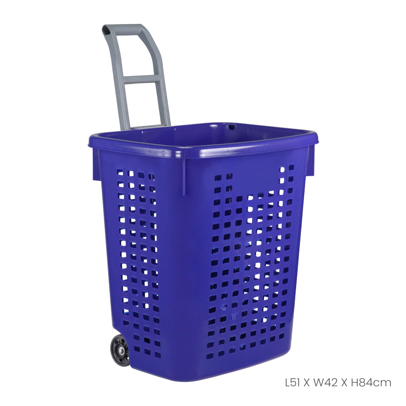 ROTY MARKET Heavy Duty Laundry Cart with Wheels (4322) - Perfect for Commercial Laundry Rooms, Hotels, and Hospitals