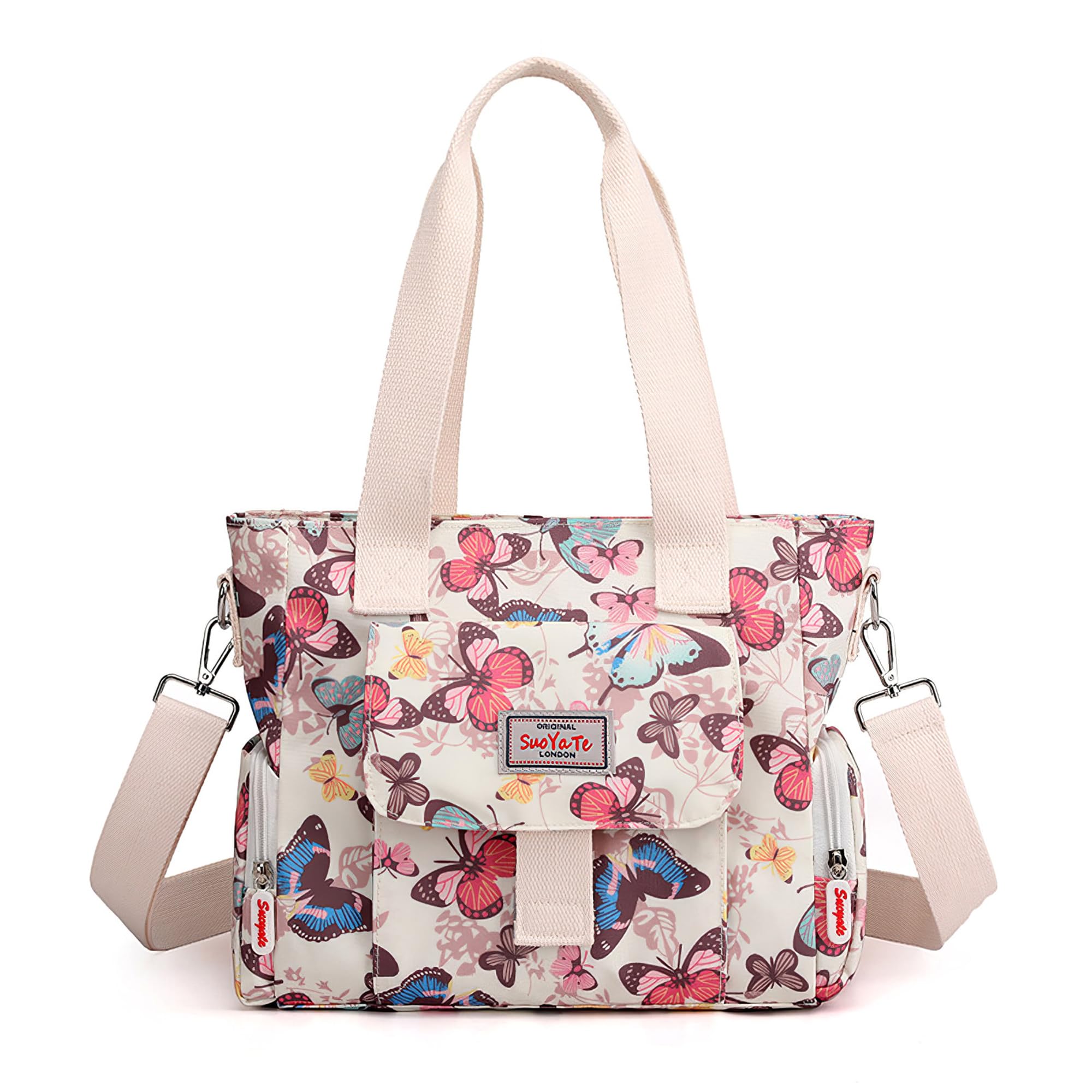 FORRICA Women's Large Crossbody Shoulder Bag - Stylish Casual Waterproof Handbag with Beautiful Pattern for Work, Travel & Shopping | Perfect for Office, Daily Commute & Weekend Outings