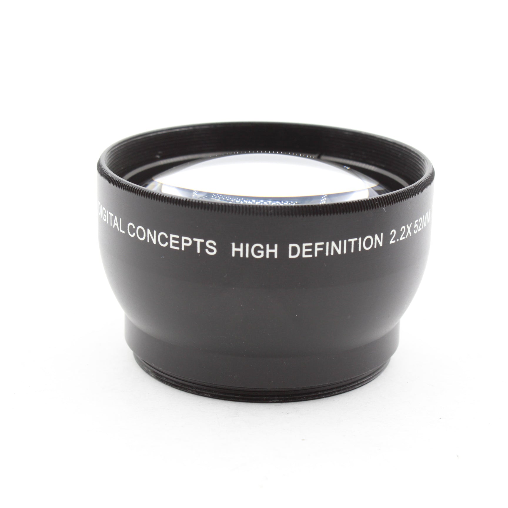 Used Digital Concepts 2.2x Telephoto 52mm Professional Camera Lens for DSLR - Perfect for Wildlife, Sports & Portrait Photography