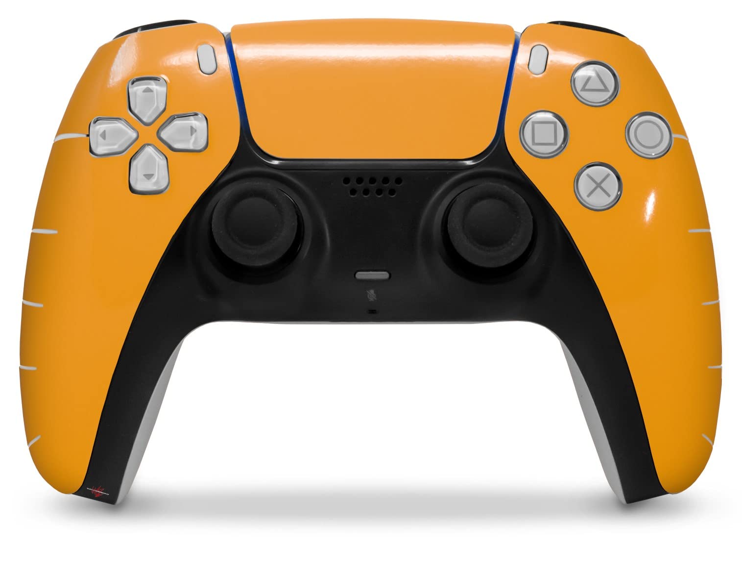 PS5 DualSense Controller Skin Wrap - Orange for Gaming Protection