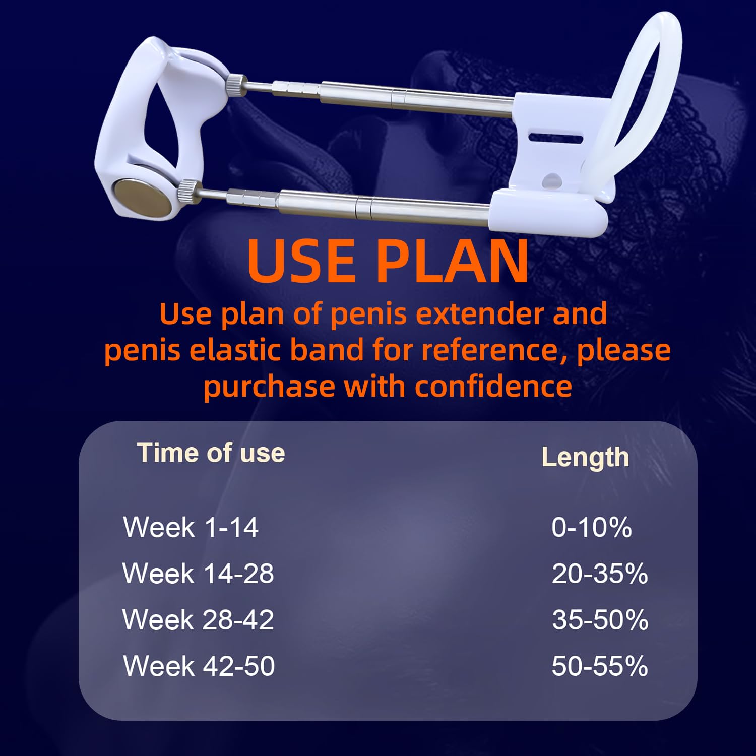 **Adjustable Penis Extender Stretcher Kit for Men – Effective Male Enlargement Traction Device with Comfortable Wearable Design – Enhance Size & Confidence for Intimacy & Performance**