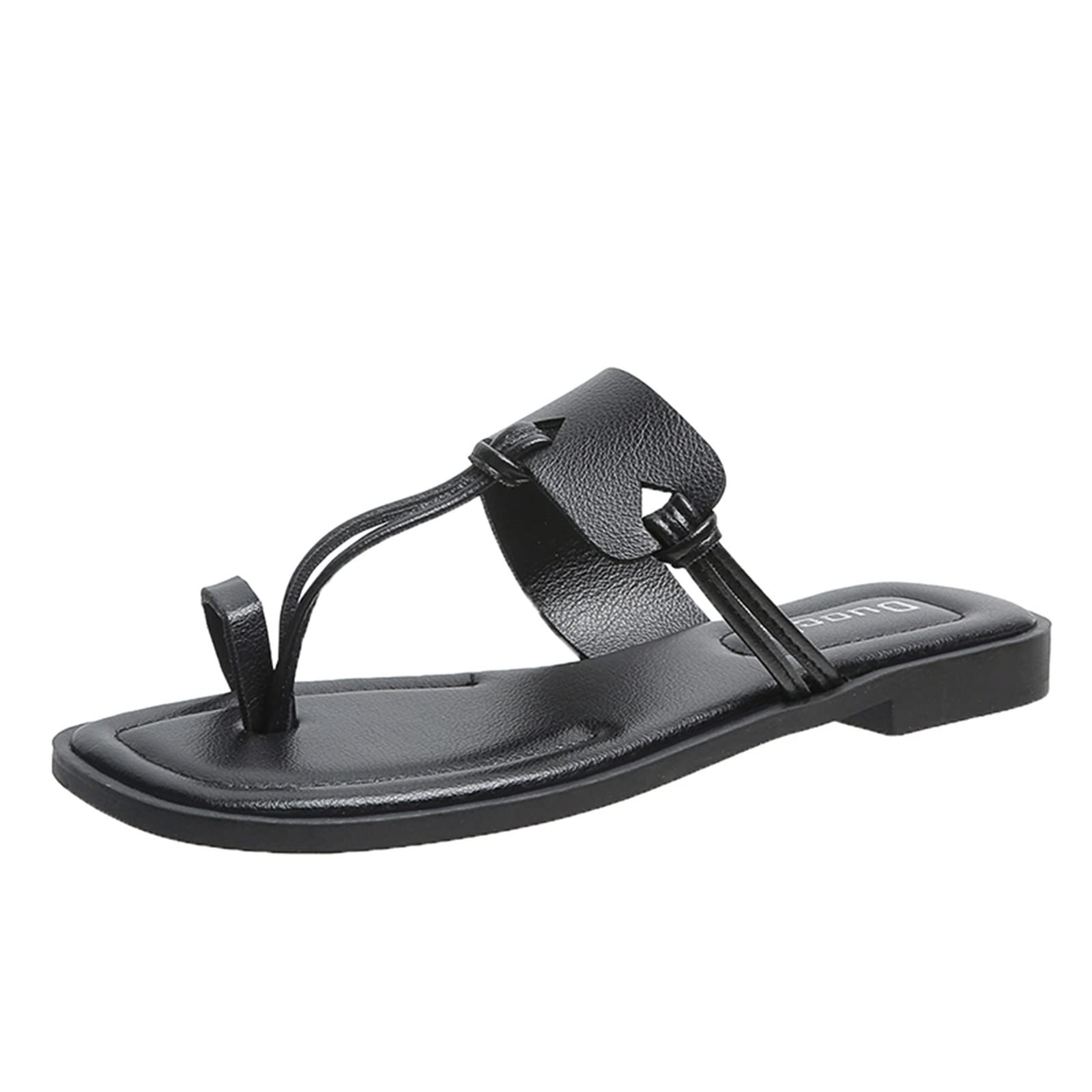Fashion Women's Heeled Sandals - Comfortable Flat Toe Summer Sandals for Ladies | Perfect for Beach, Party, and Casual Outfits