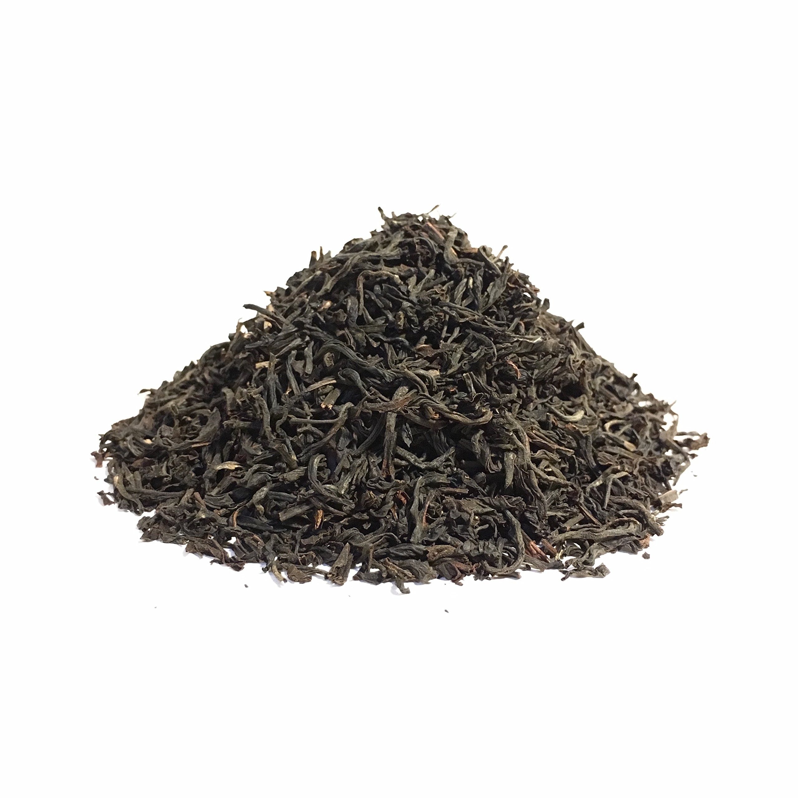 Organic Assam Black Tea Loose Leaf - Premium Bamboo Tea House 4oz Bag - Rich & Bold Flavor for Morning Boost, Afternoon Relaxation, or Iced Tea Brewing