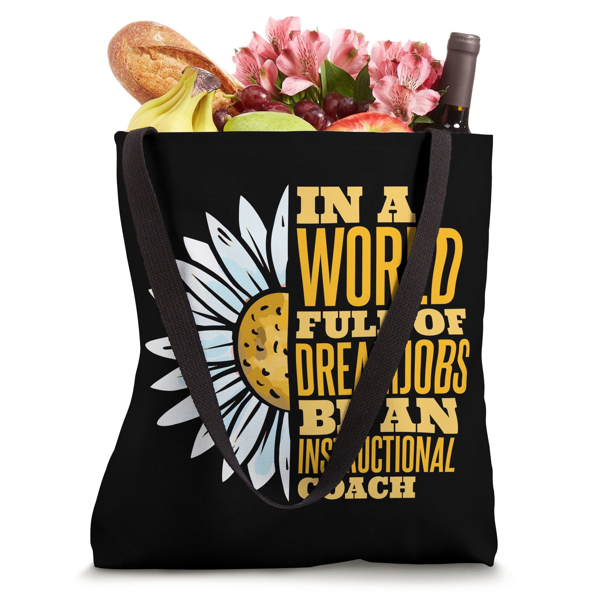 Professional Instructional Coach Tote Bag - Durable Teacher Work Bag with Multiple Pockets - Perfect for School, Workshops & Teacher Conferences