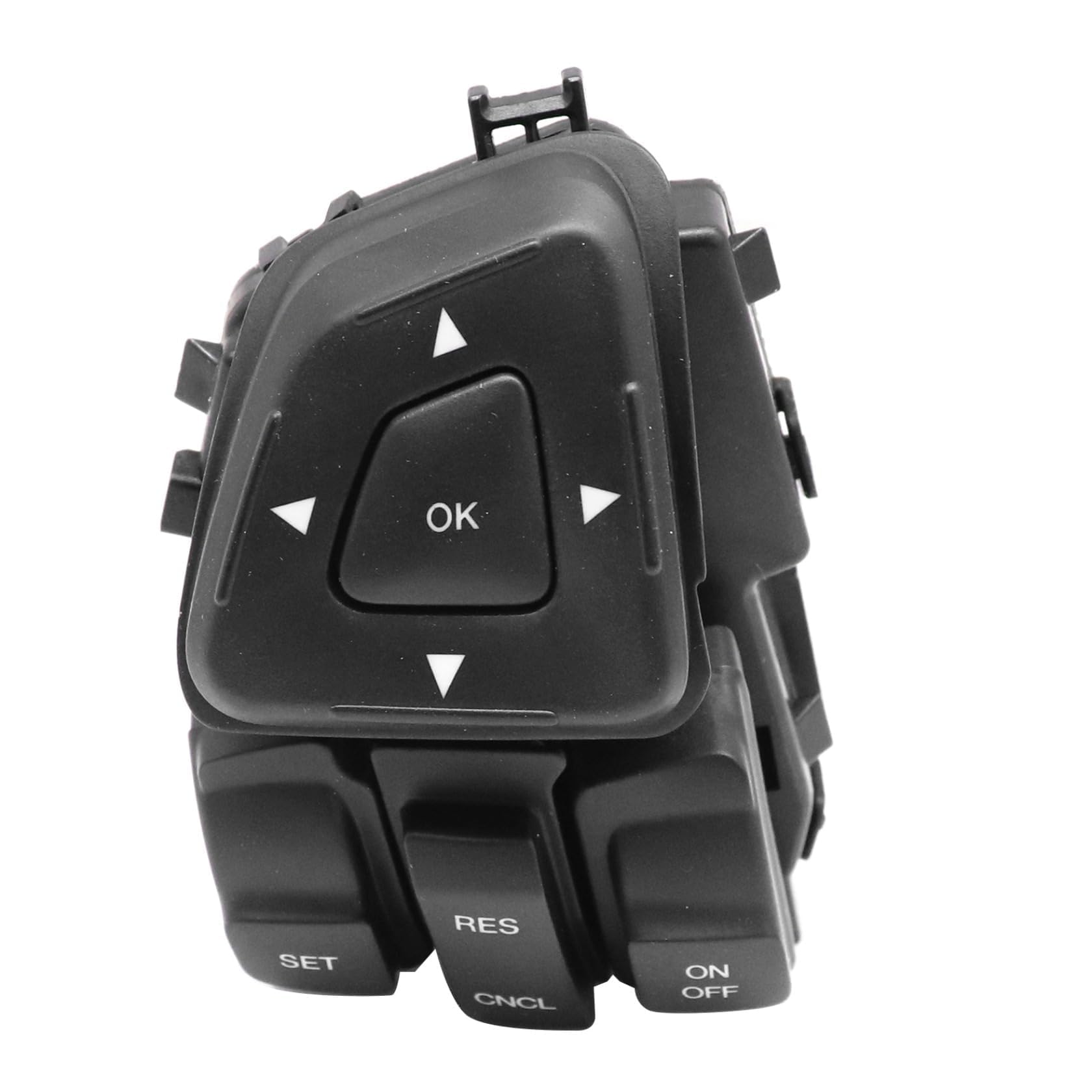 FZJDSD 1PC Car Steering Wheel Switch Compatible with Ford Edge Explorer Flex 2011-2019 - Replacement for BT4T9E740AFW - Easy Installation for Enhanced Driving Control & Convenience