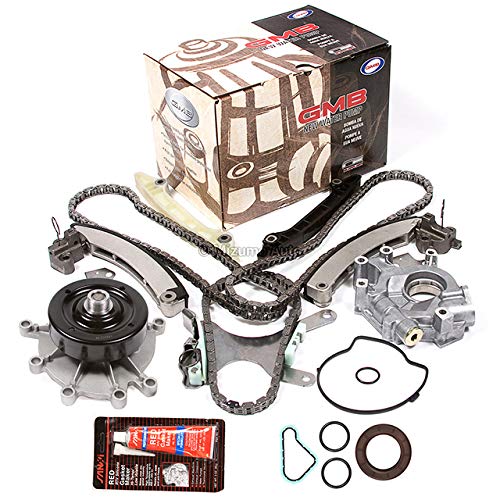 Mizumo Auto MA-4216900028 Complete Timing Chain Kit with Water Pump & Oil Pump (No Gears) - Compatible with 2002-2010 Chrysler Dodge 3.7L SOHC Engine - Perfect for Engine Rebuilds & Timing System Replacement