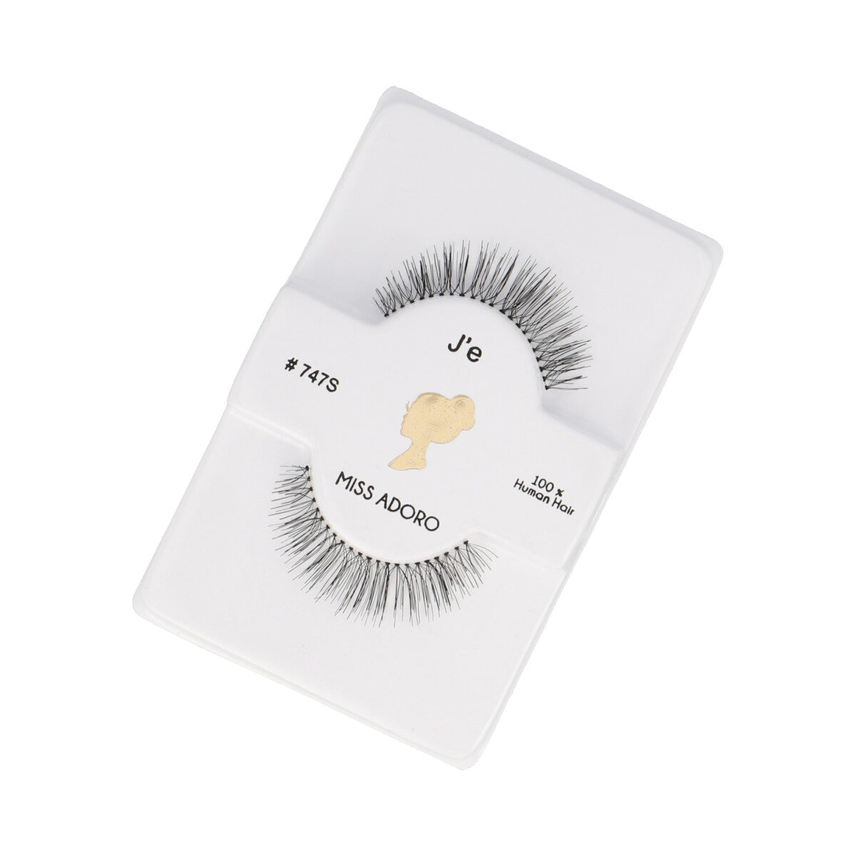 False Eyelashes #747S - Natural Looking Lashes for Dramatic Eye Makeup - Perfect for Parties, Weddings & Special Occasions