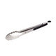 Premium Stainless Steel 30cm Kitchen Tongs - Heavy Duty Cooking & Serving Utensil for Grilling, BBQ, Salad, Pasta - Professional Grade Food Tongs for Restaurants & Home Use