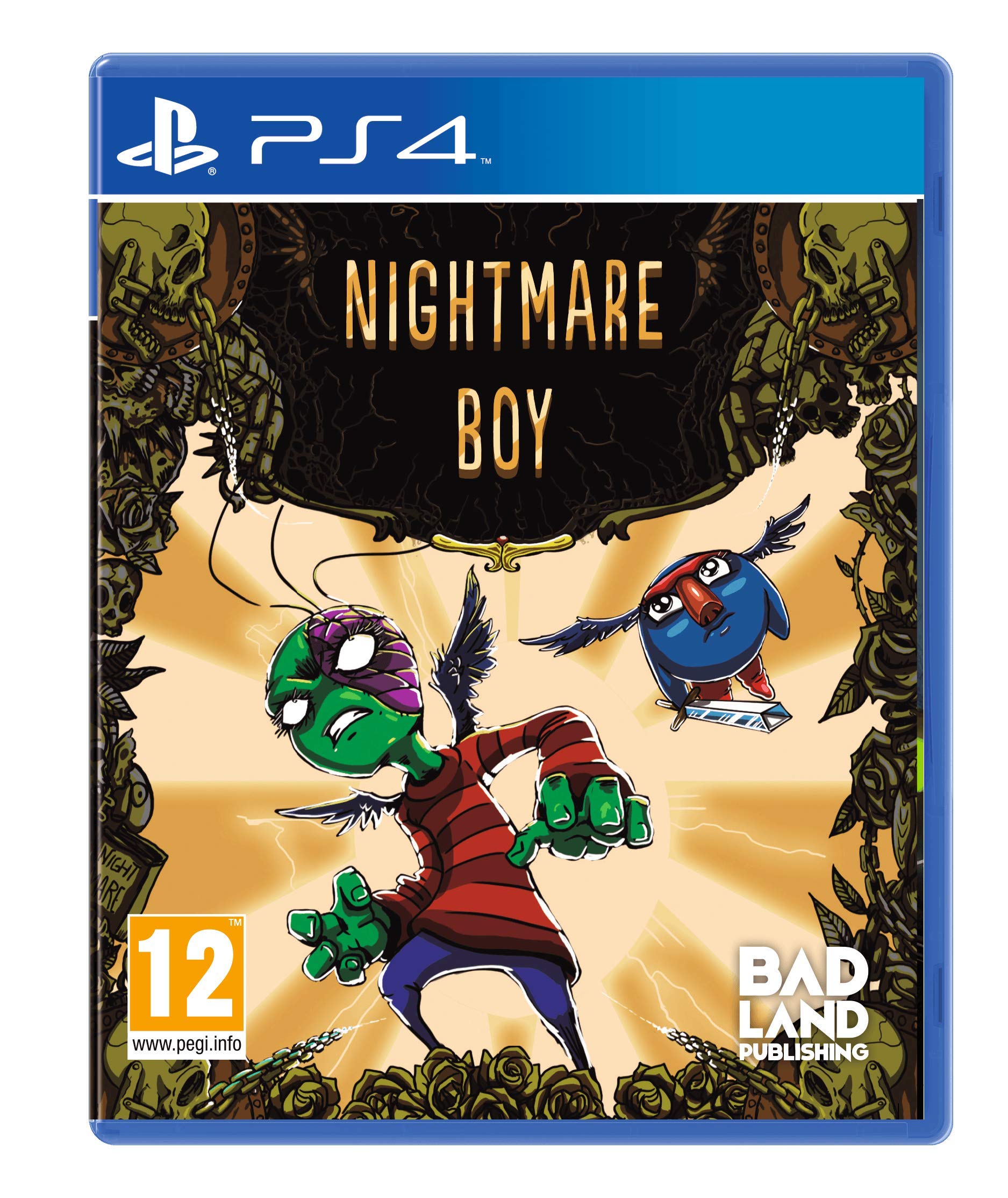 Nightmare Boy: Standard Edition - PlayStation 4 Game | Horror Adventure Platformer for PS4 | Perfect for Horror Fans & Retro Gamers