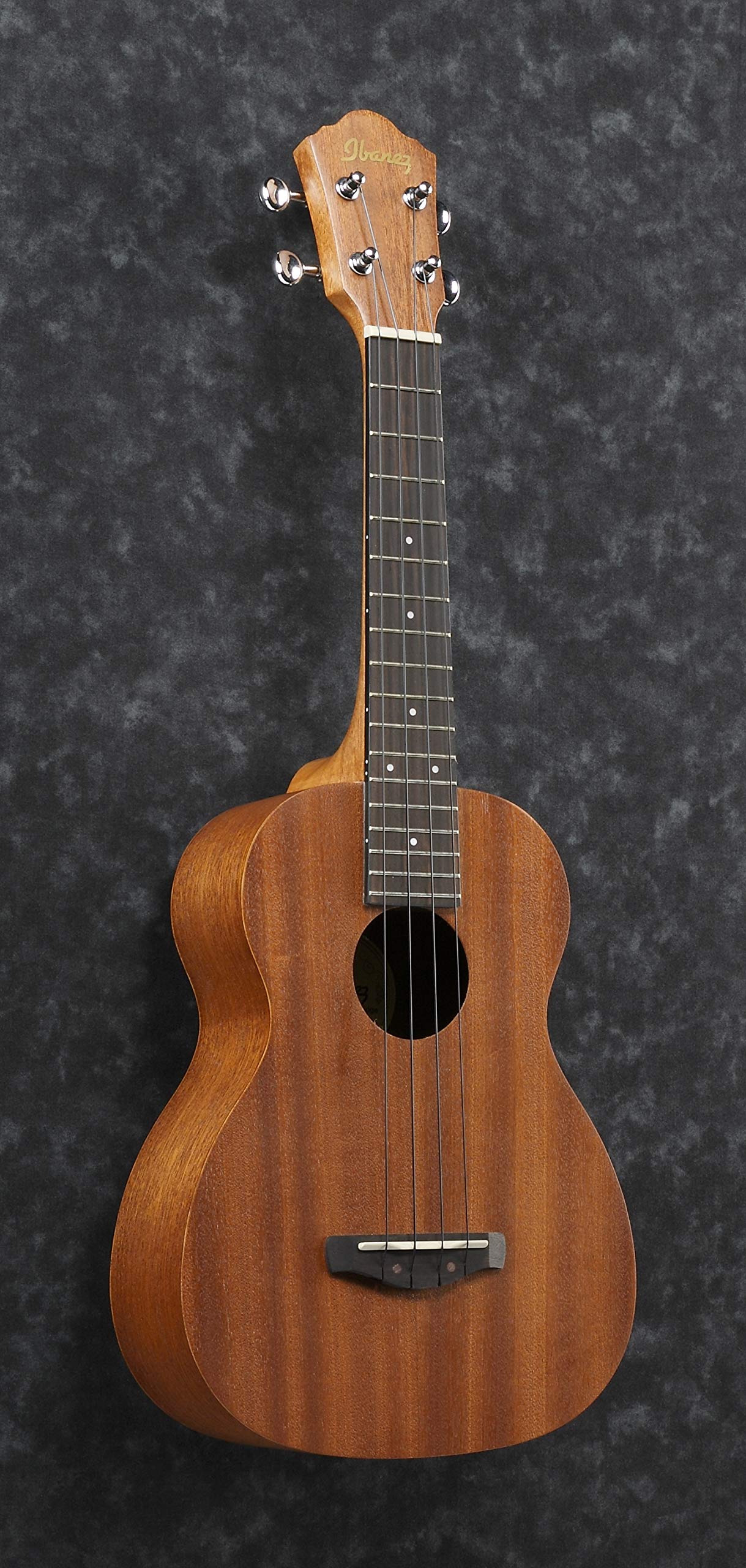 Ibanez UKC10 4-String Concert Ukulele Right-Handed Natural Wood Acoustic Instrument for Beginners, Travel, Beach & Outdoor Performances