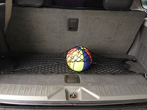 Premium Elastic Trunk Mesh Cargo Net for Infiniti QX56 (2004-2013) & QX80 (2014-2023) - Heavy Duty SUV Luggage Organizer - Secure Storage for Sports Gear, Groceries & Travel Essentials - Perfect Car Accessory for Road Trips & Daily Commutes