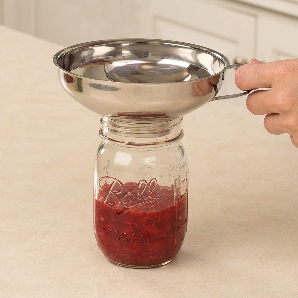 Lehman's Complete Home Canning Supply Kit - Stainless Steel Canner, Funnel, Jar Lifter & Canning Book for Preserving Fruits, Vegetables & Jams - Perfect for Beginners & Home Cooks
