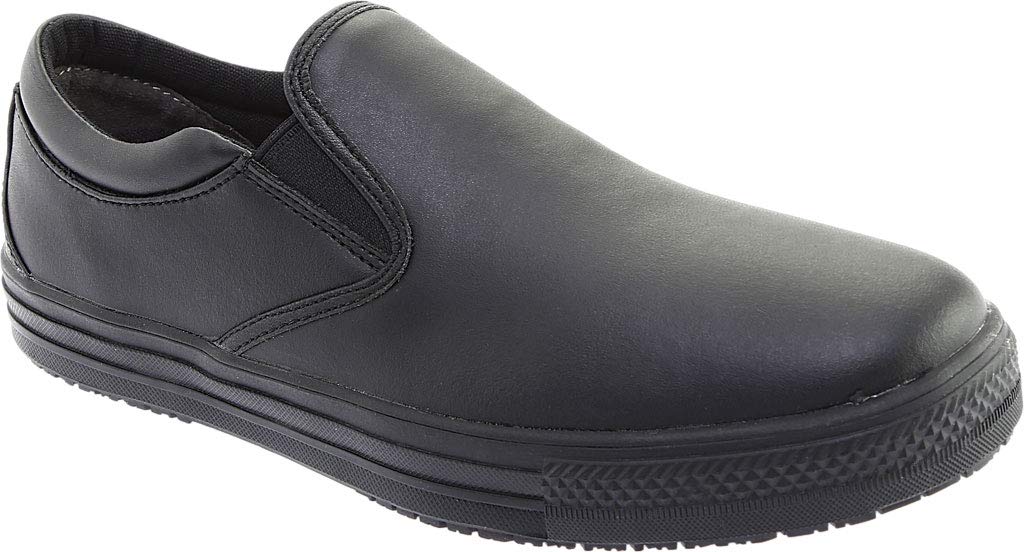 Men's Slip On Casual Shoes - Black Comfortable Loafers for Walking, Work & Travel | Breathable Lightweight Sneakers for Everyday Wear