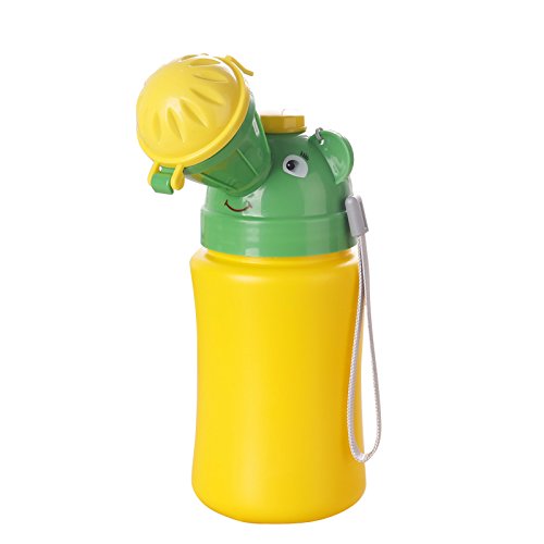 Portable Travel Potty for Toddlers - Emergency Toilet for Boys, Kids Camping & Car Trips, Pee Training Urinal - Perfect for Outdoor Adventures & Road Trips