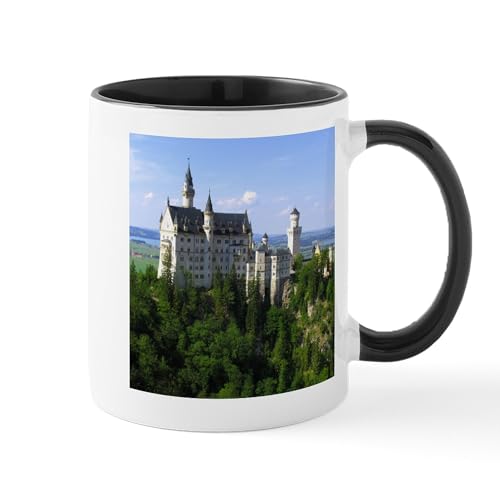 White/Black Inside - Neuschwanstein Castle Mugs