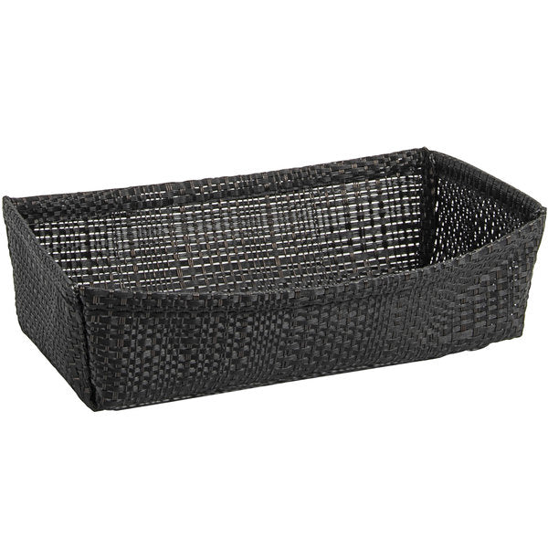 FOH Metroweave® Storage Basket Set of 6, 7.5 x 4.25 Inches - Perfect for Home Organization, Bathroom, Office & Nursery Storage