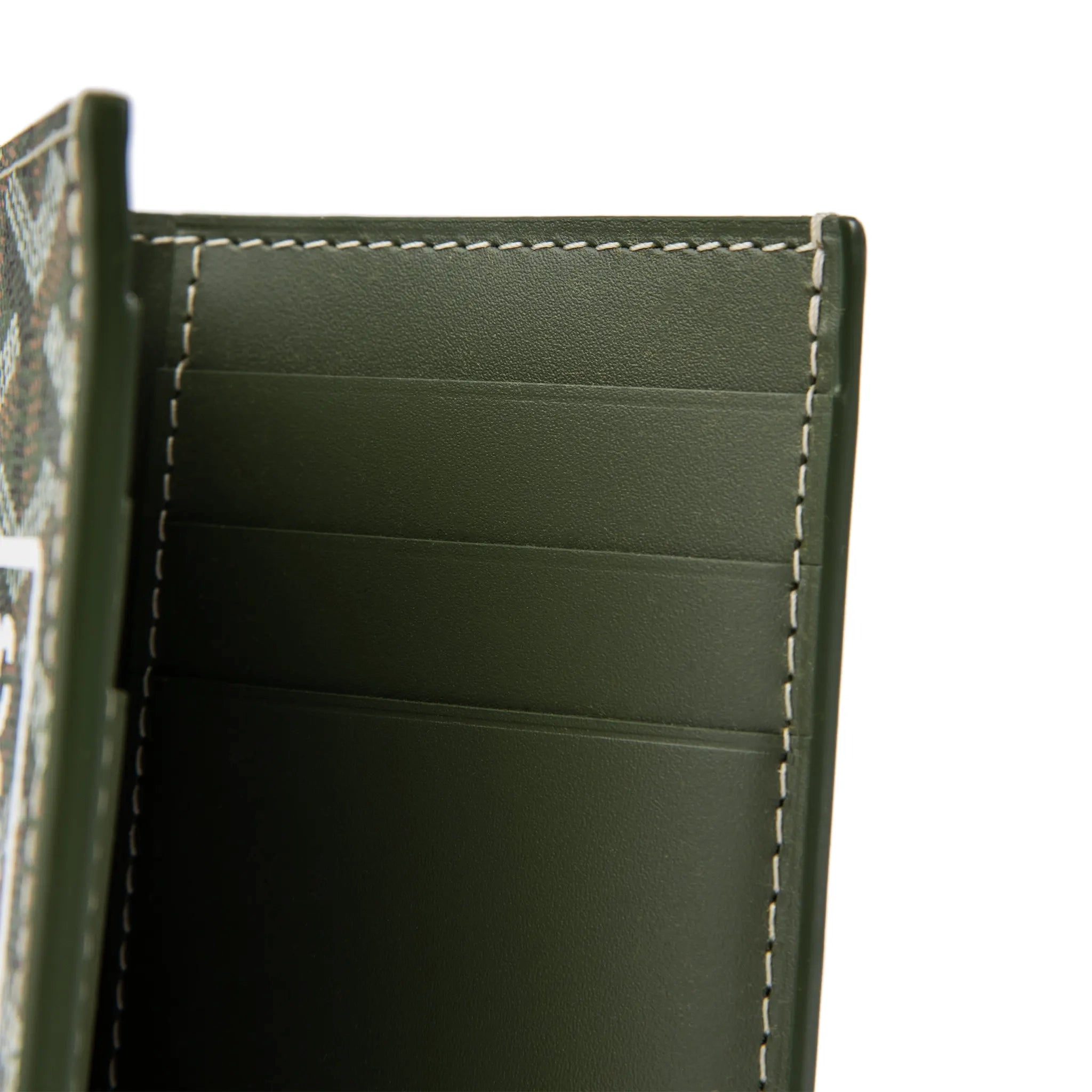 Goyard Saint Pierre Card Wallet in Khaki - Slim RFID Blocking Leather Wallet for Men & Women - Perfect for Travel, Business & Everyday Use