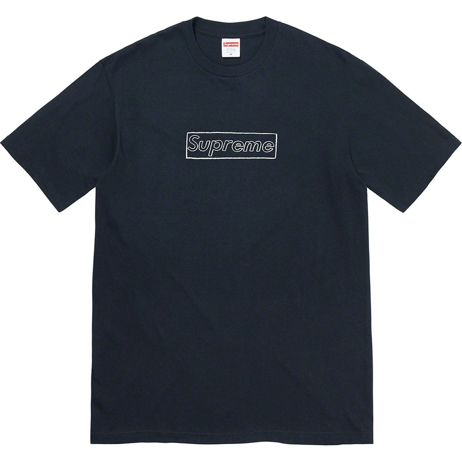 SUPREME 21SS KAWS CHALK LOGO T-Shirt - Limited Edition Streetwear for Men - Perfect for Urban Fashion & Street Style Outfits