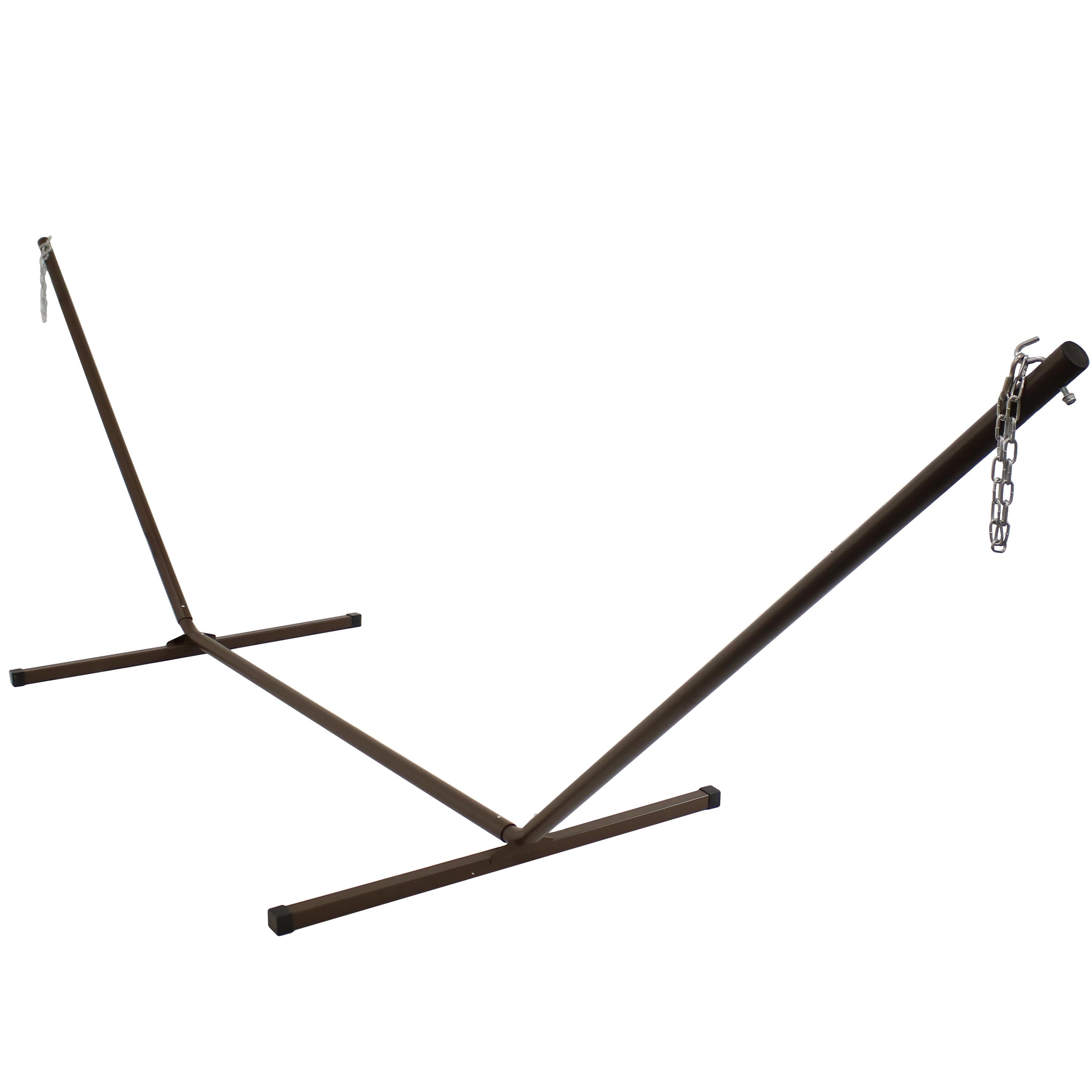 Heavy Duty Steel Hammock Stand for Outdoor Relaxation - Durable & Sturdy Hammock Frame for Backyard, Patio, or Beach Use