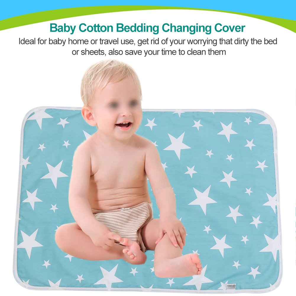 **Waterproof Baby Diaper Changing Pad - Breathable Newborn Mattress for Infants & Toddlers - Portable Cartoon Nappy Blanket for Nursery, Travel & Home Use**