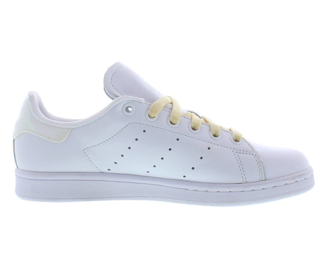 Adidas Women's Stan Smith Metallic Lace-Up Sneakers - White Size 6 B - Comfortable Casual Shoes for Walking, Running & Everyday Wear