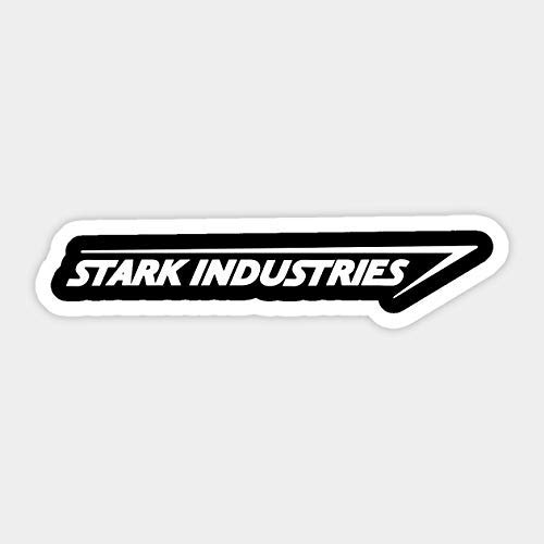 Stark Fun Logo Vinyl Sticker for Laptop - Decorate Your Laptop, Notebook, or Water Bottle | Perfect for Marvel Fans, Office & School Use
