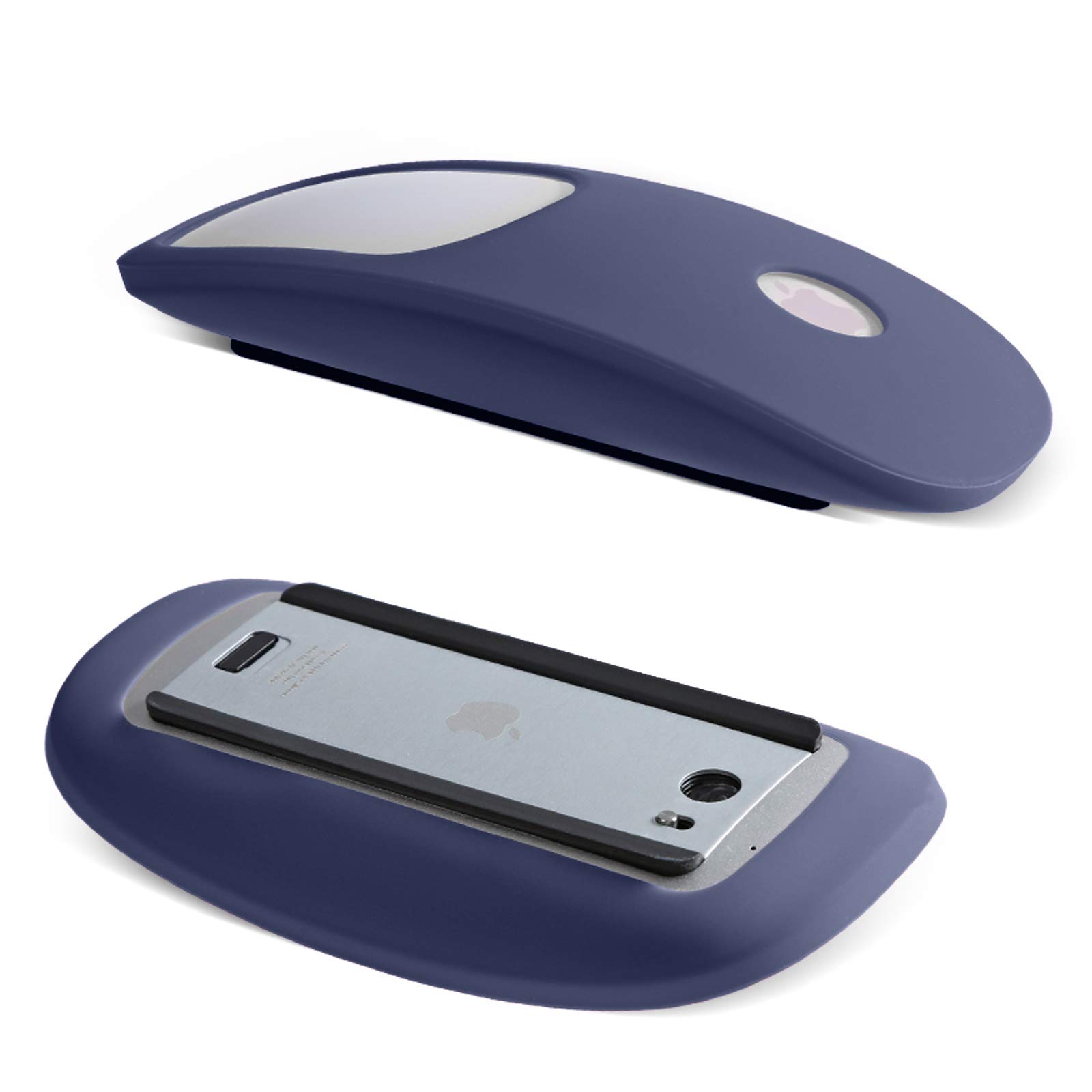 Premium Silicone Protective Case Cover for Apple Magic Mouse 1 & 2 - Anti-Slip Lightweight Design (Grey) | Perfect for Office, Travel & Home Use with Your Magic Mouse