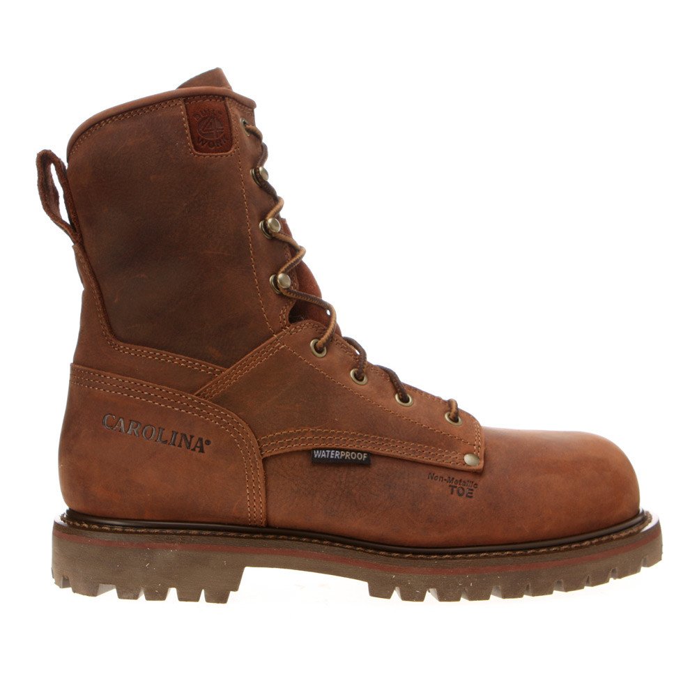 Carolina Men's CA9528 Composite Toe Waterproof Insulated Work Boots - Heavy Duty Safety Shoes for Construction, Hunting & Outdoor Work