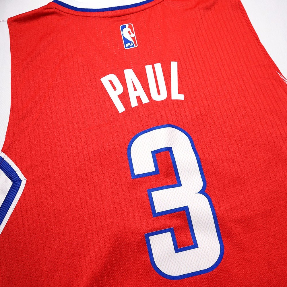 Adidas Chris Paul Los Angeles Clippers Swingman Jersey - Men's NBA Basketball Jersey, Red Road Edition - Perfect for Game Day, Fan Events & Sports Collectibles