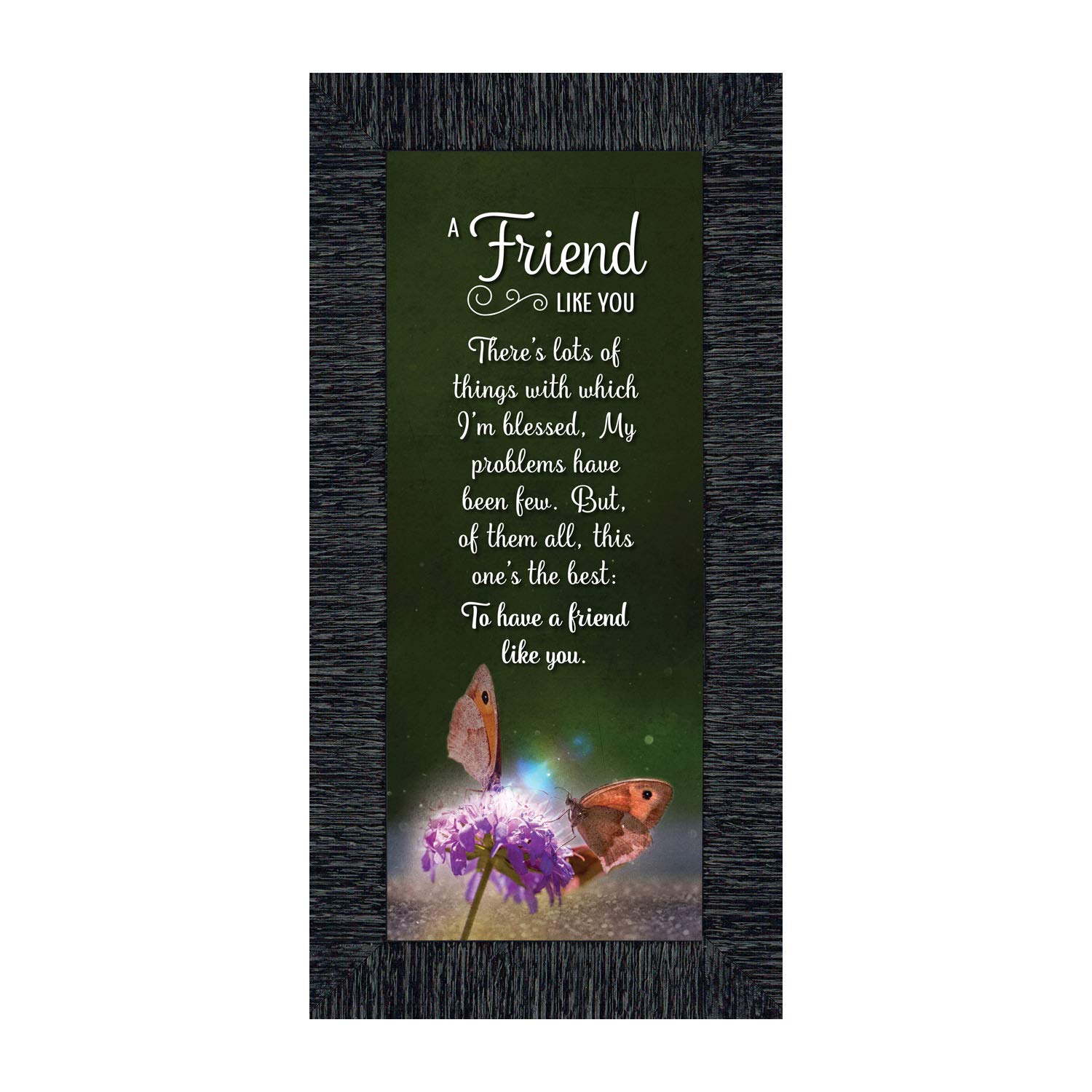 Best Friend Picture Frame - Crossroads Home Décor Thoughtful Gift for Friends, 6315CH - Perfect for Anniversaries, Birthdays & Home Decor