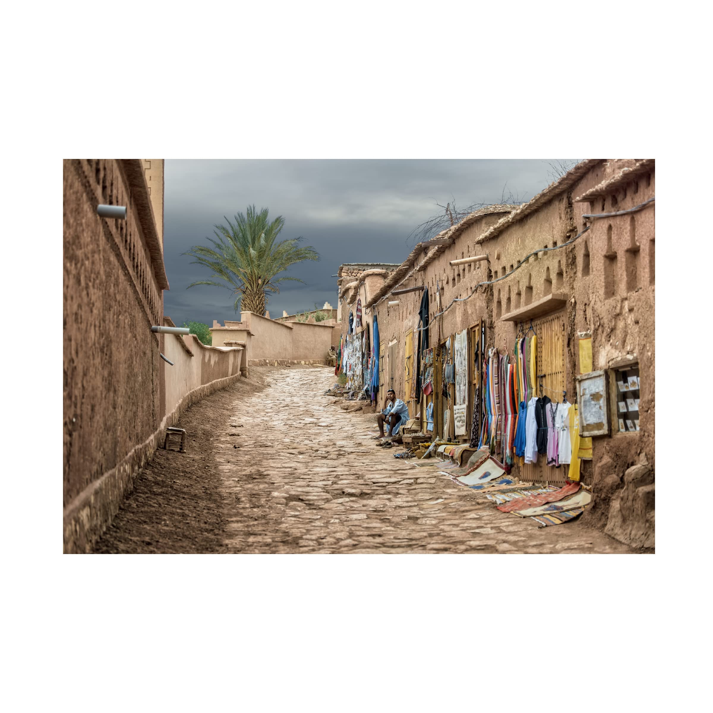 Piet Flour 'The Shop' Canvas Art Print - Modern Wall Decor for Living Room, Bedroom & Office - Trademark Fine Art Collection