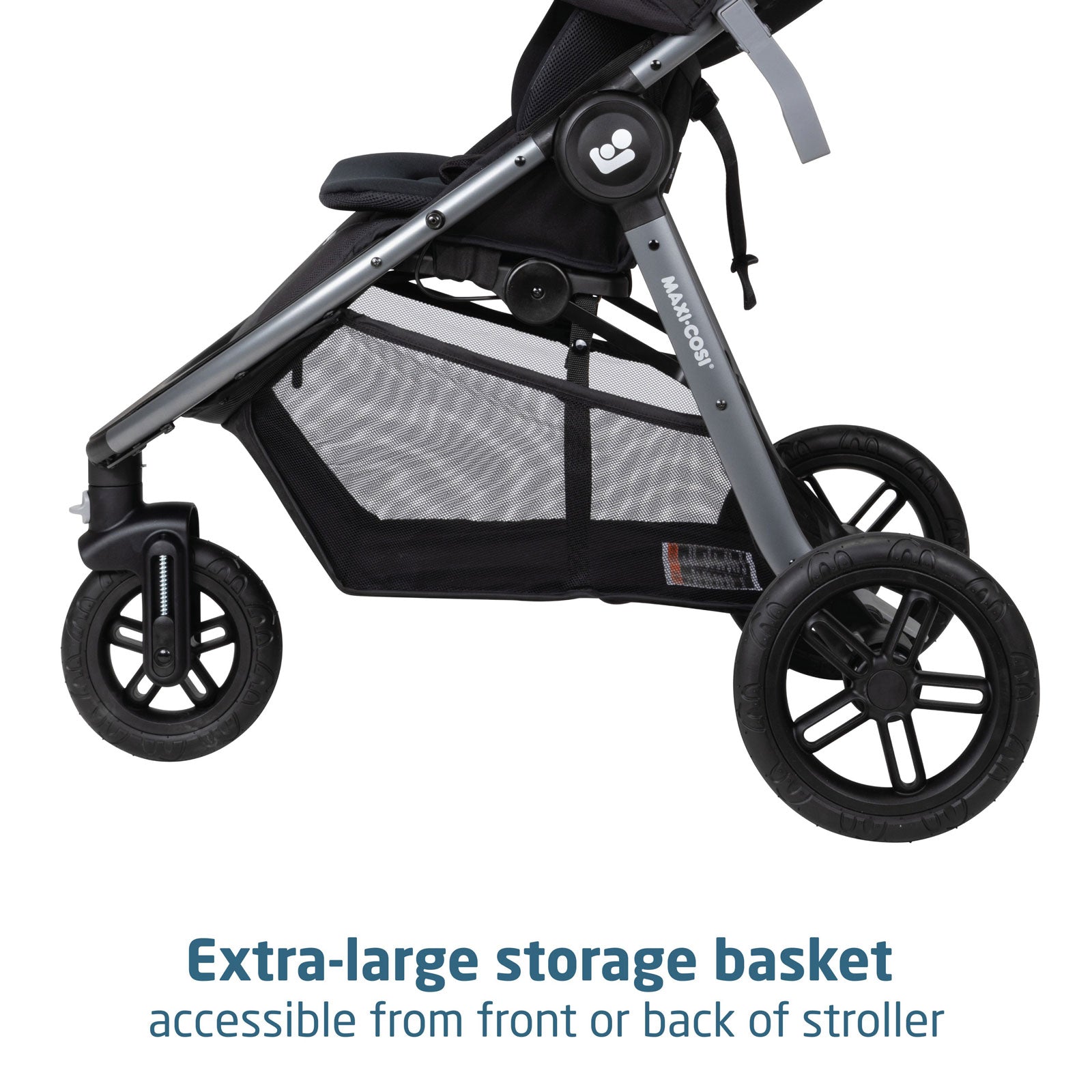 Maxi Cosi Gia XP Luxe 3-Wheel Stroller Travel System with Mico Luxe Infant Car Seat - Lightweight Compact Baby Stroller for Newborns to Toddlers | Perfect for Shopping, Travel & Daily Walks