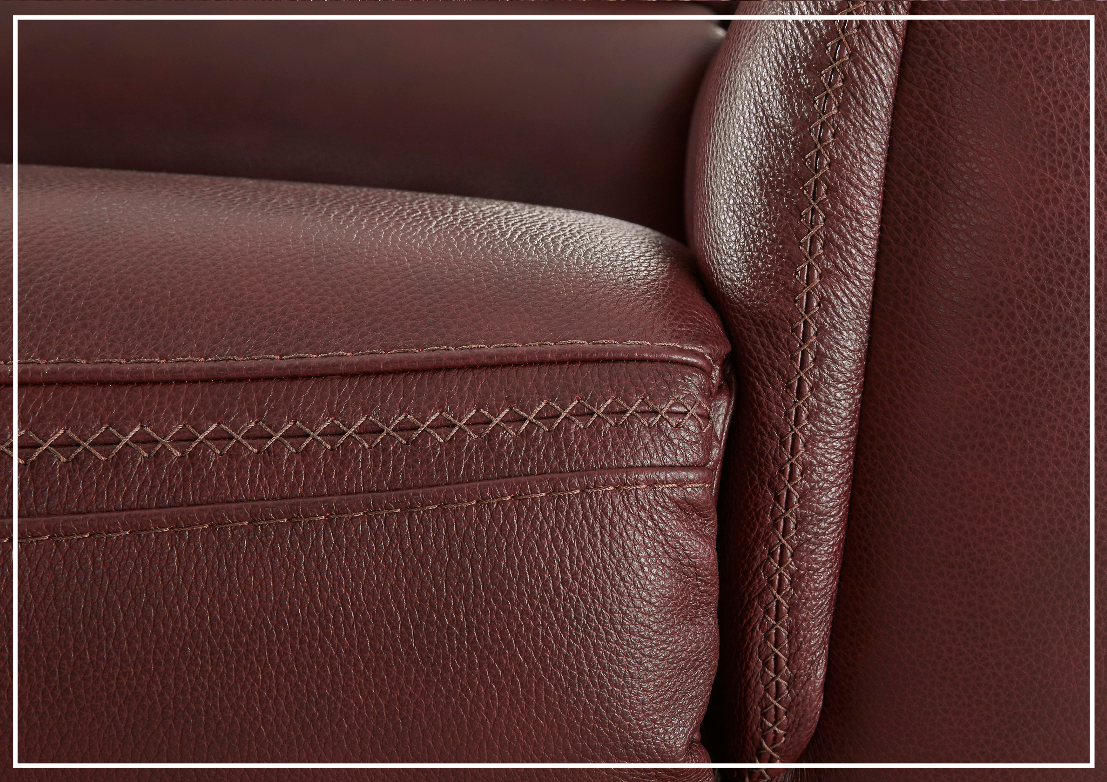 Adriano Dual Power Leather Reclining Loveseat with Console - Modern PU Leather Sofa with USB Charging & Cup Holders - Perfect for Living Room, Home Theater & Small Spaces