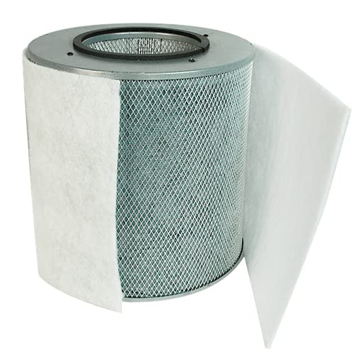 True HEPA Replacement Filter Compatible with Austin Air Healthmate Junior - Includes White Carbon Pre-Filter | Filter-Monster.com | Perfect for Home Air Purification & Allergy Relief