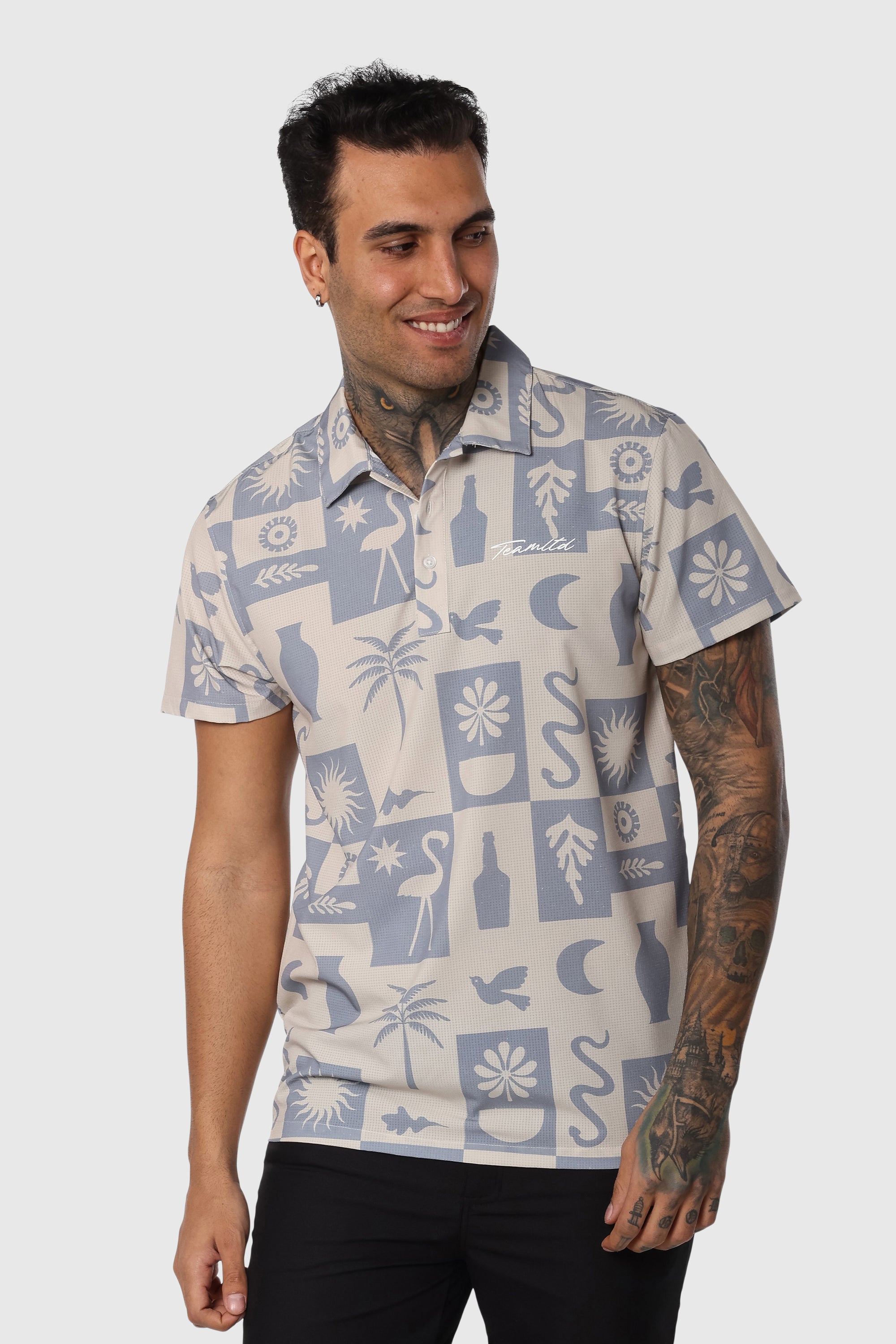 Men's Party Polo Shirt - Casual Short Sleeve Cotton Shirt for Summer Outdoor Events, Golf, and Social Gatherings