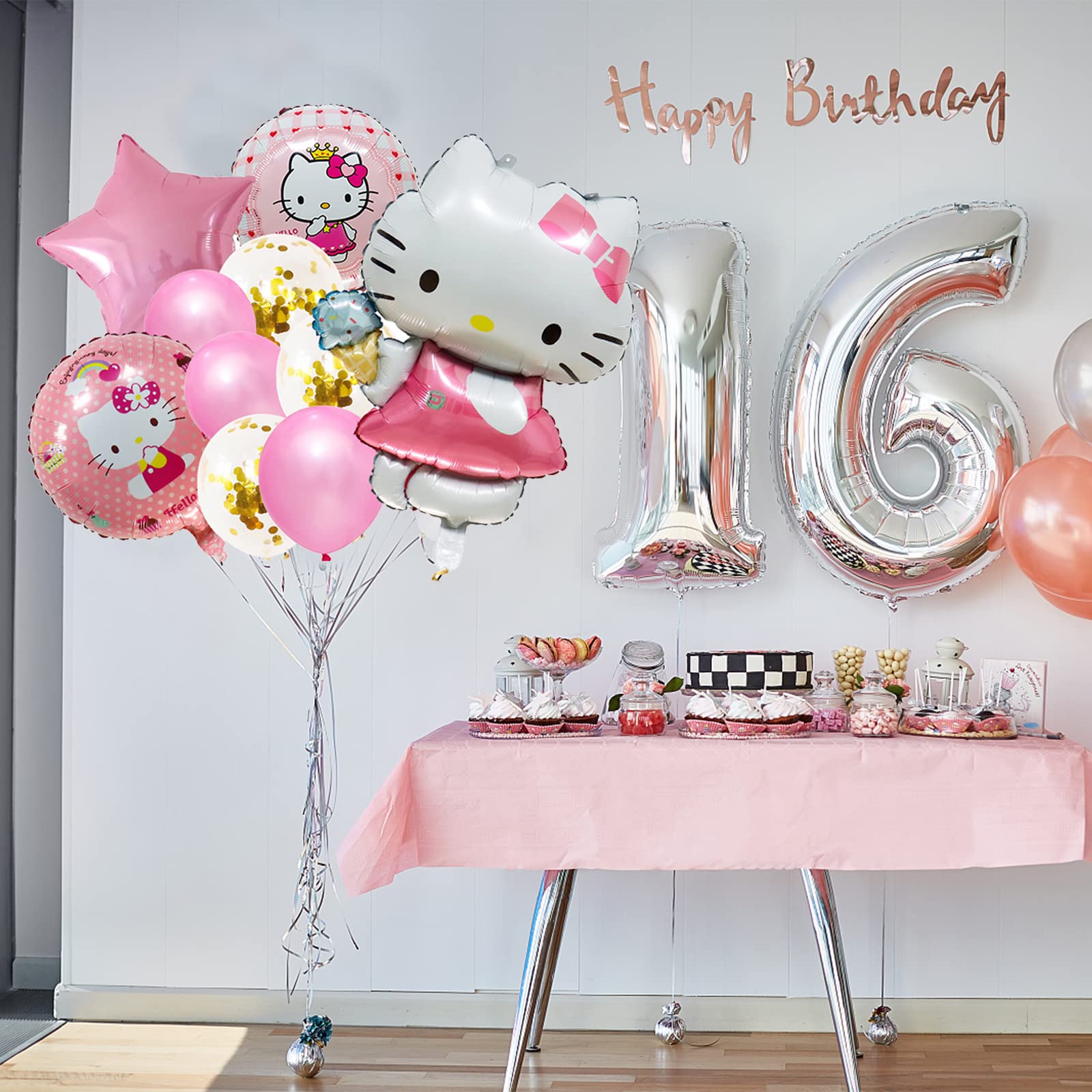 10Pcs Cute Anime Party Balloons - Double Sided Aluminum Film Balloons for Birthday Decorations, Anime Theme Party Supplies, Kawaii Celebration Decor (HE-01) | Perfect for Birthday Parties, Baby Showers, and Anime Themed Events