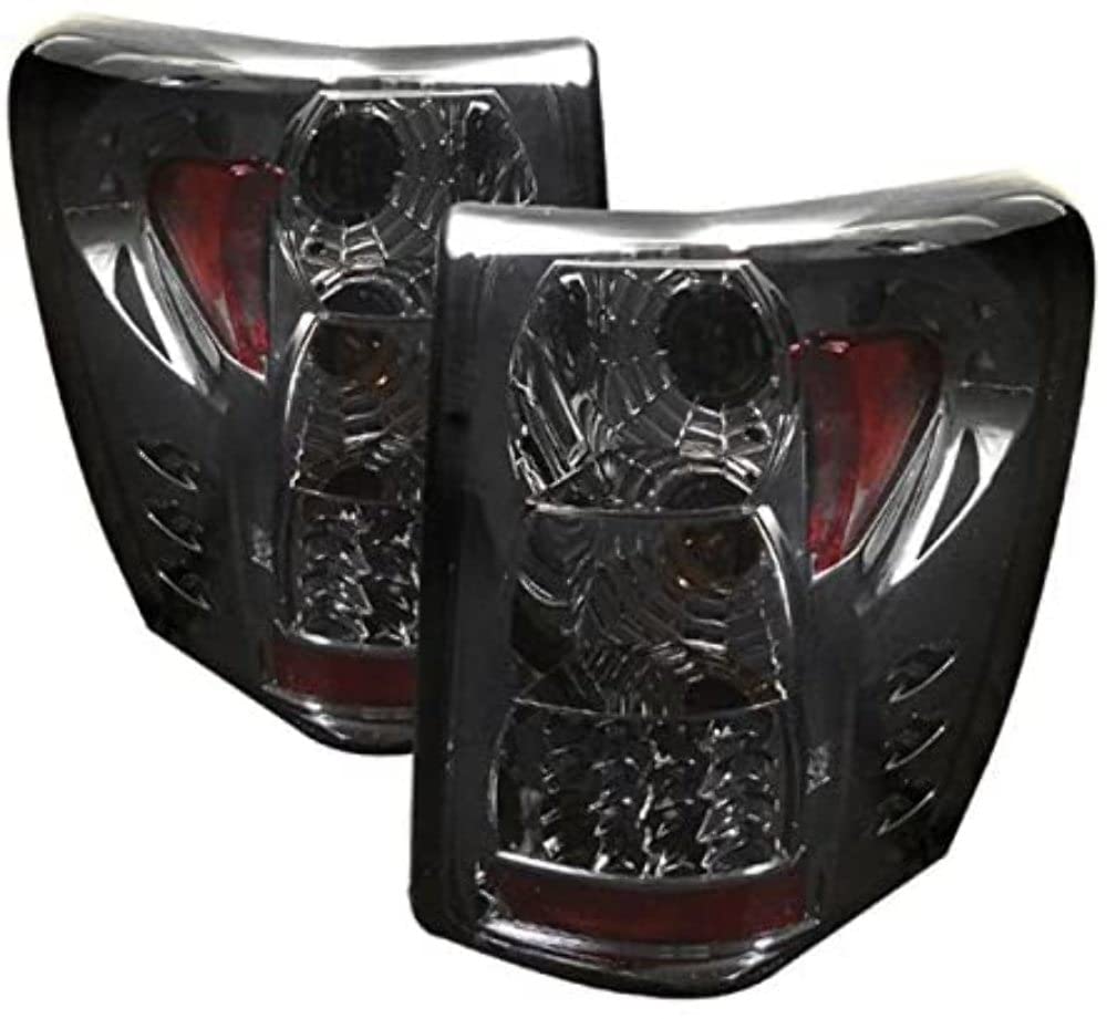 Spyder Auto 5005700 LED Tail Lights - Chrome/Smoke Lens - High Performance Replacement for Cars, Trucks & SUVs - Enhanced Visibility & Style Upgrade
