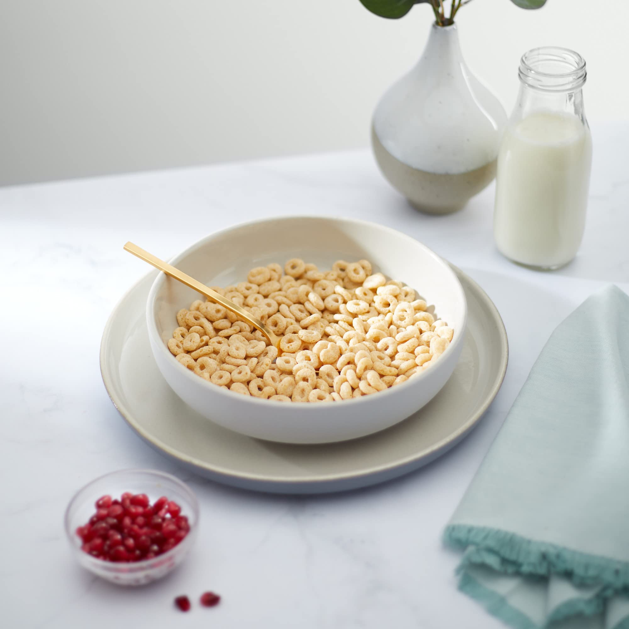 Nature's Path Organic Whole O's Cereal - Gluten Free, Non-GMO Breakfast Cereal, 11.5 oz (Pack of 1) - Healthy Morning Meal for Kids & Adults, Perfect with Milk or Yogurt