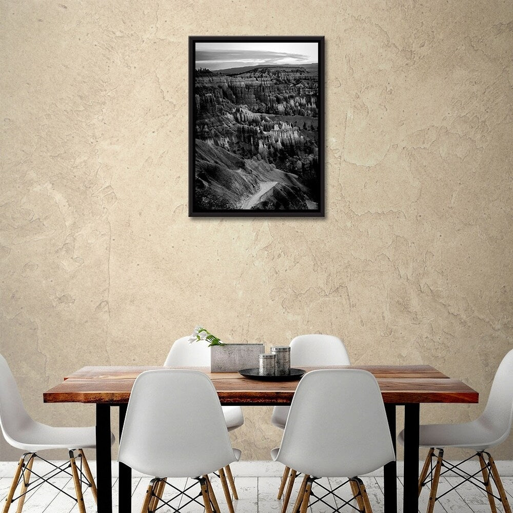 6.5x16 AZ Gallery Wrapped Floater Framed Canvas Wall Art - Modern Abstract Painting for Living Room, Bedroom & Office Decor