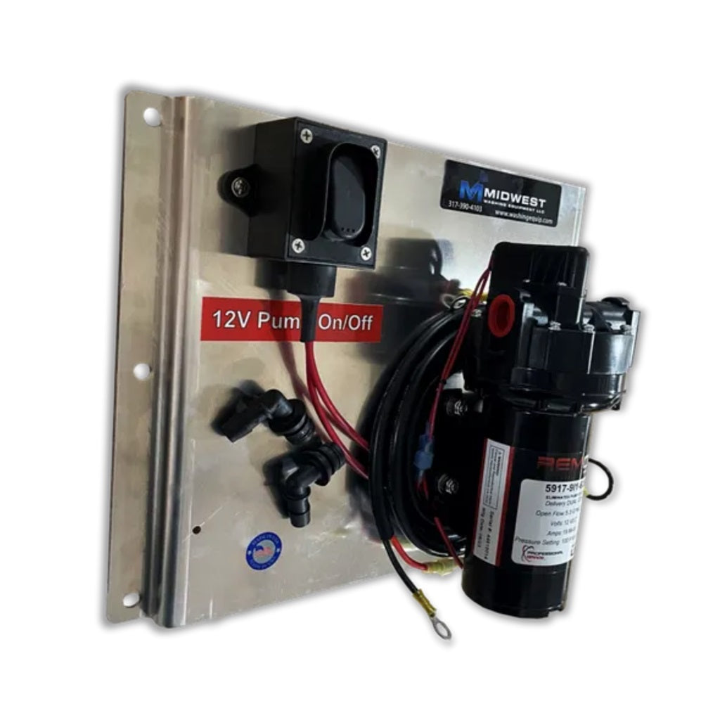 Remco SmoothFlo 12V DC Water Pump Module - 5.3 to 7 GPM Flow Rate, 100 PSI Pressure - Ideal for RV, Marine, and Off-Grid Water Systems