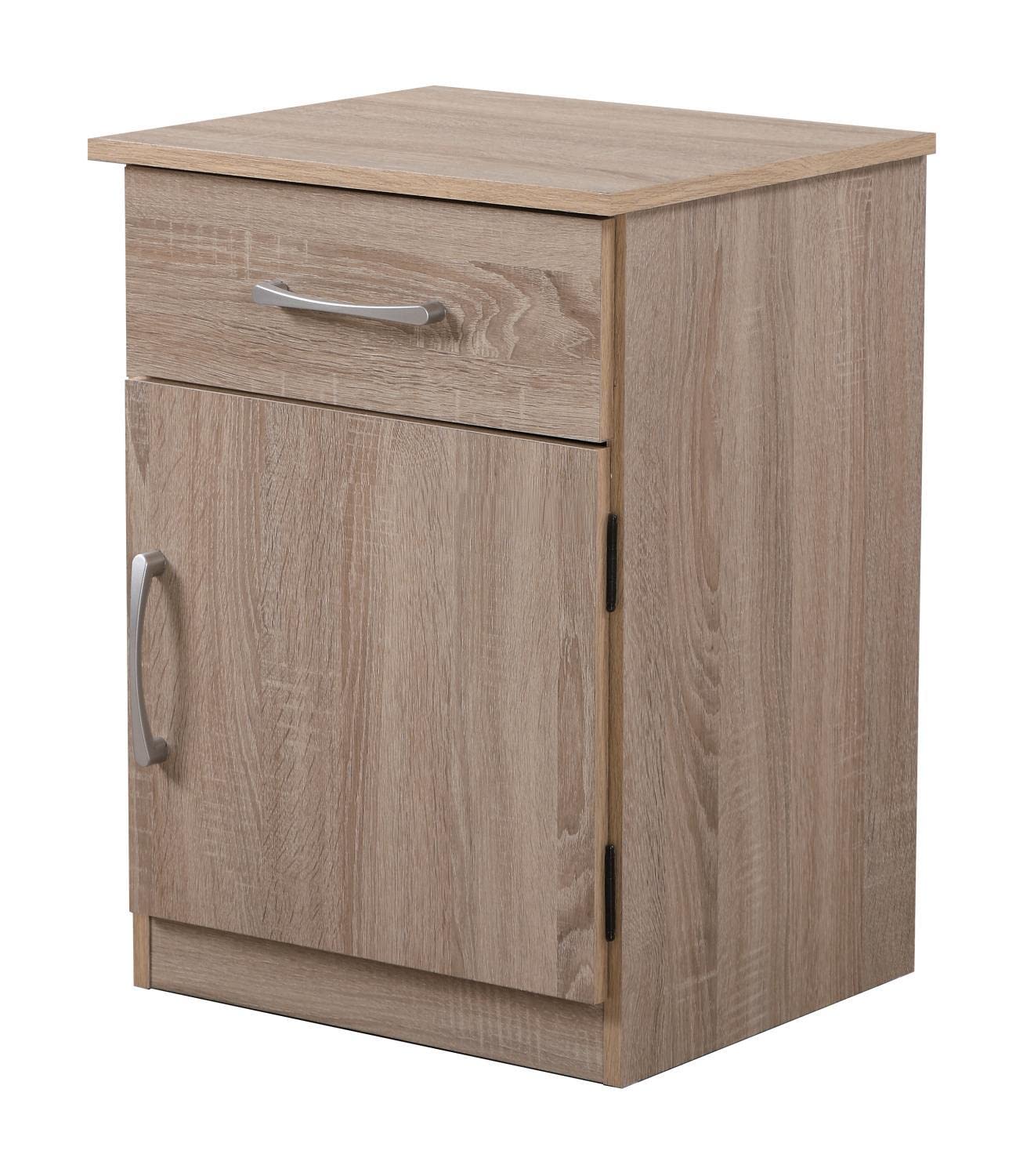 Alston 1-Drawer Sandalwood Nightstand - 24