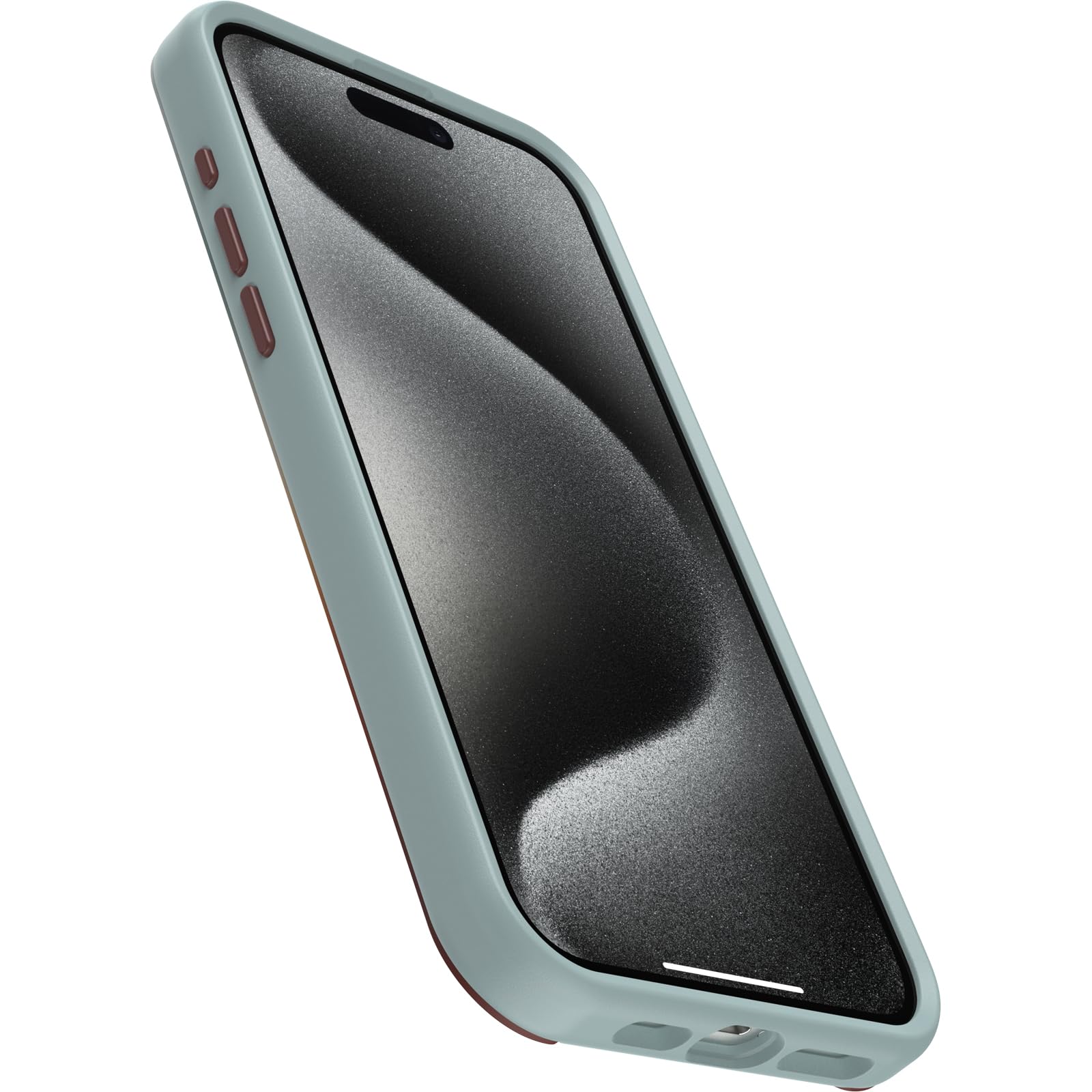 OtterBox iPhone 15 Pro MAX Symmetry Series Protective Case - Arizona Sunrise Blue | Magsafe Compatible, Ultra-Slim Design with Raised Edges for Camera & Screen Protection | Perfect for Outdoor Adventures, Travel & Daily Use