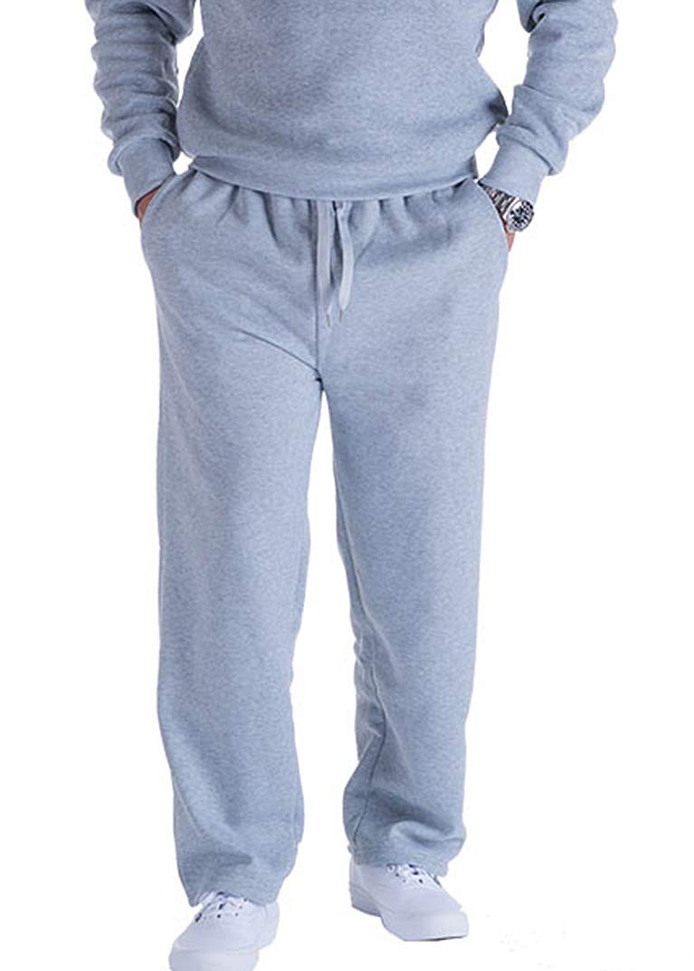 Gary Com Men's Active Fleece Sweatpants - Athletic Jogger Pants for Running, Gym & Workout - Soft Comfortable Casual Lounge Pants for Men - Perfect for Home, Travel & Outdoor Activities