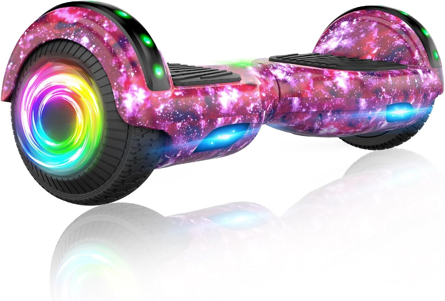 SISIGAD Hoverboard for Kids Ages 6-12 - Bluetooth Speaker & 6.5