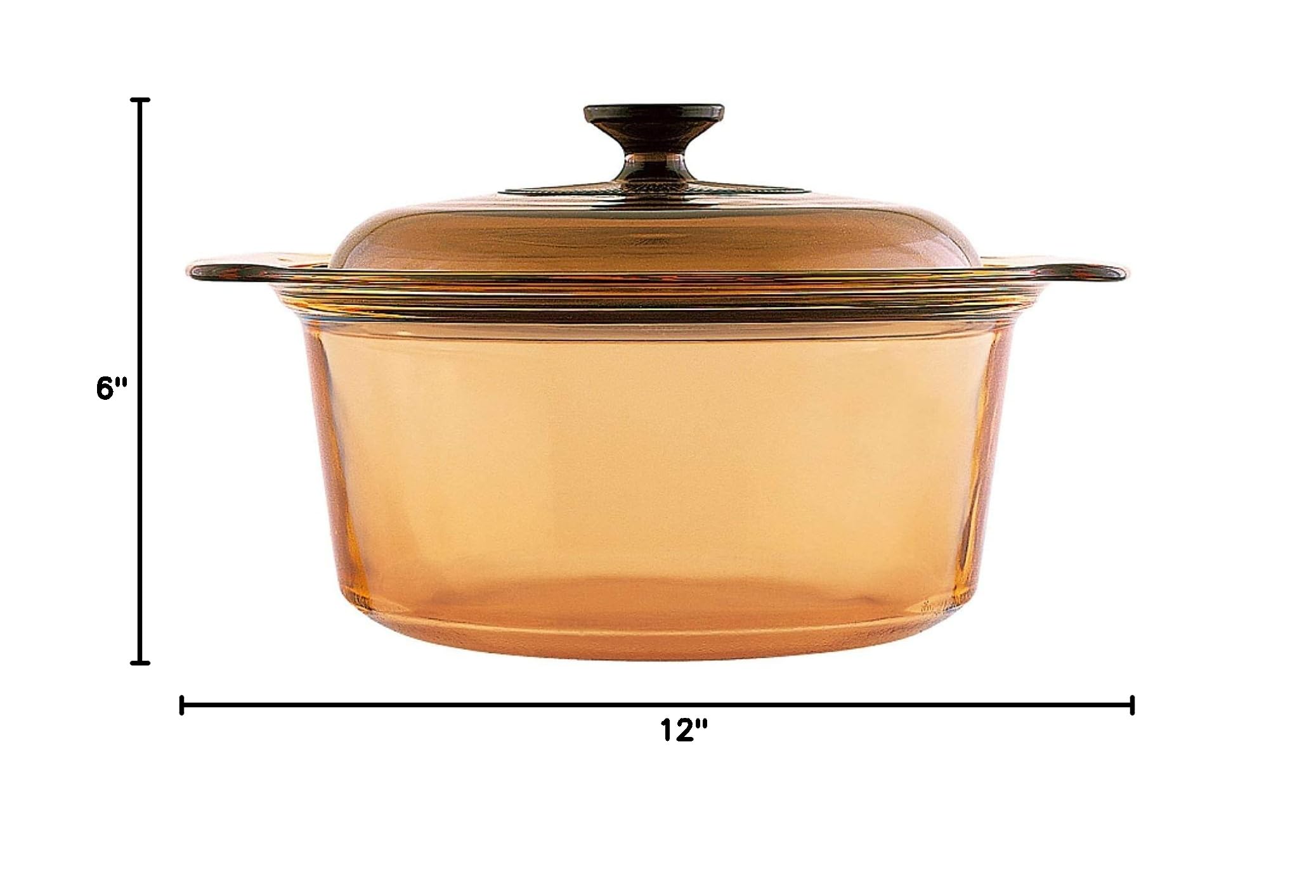 5L Round Dutch Oven with Glass Lid - Premium Cast Iron Cookware for Baking, Braising & Slow Cooking - Perfect for Soups, Stews and Bread Making