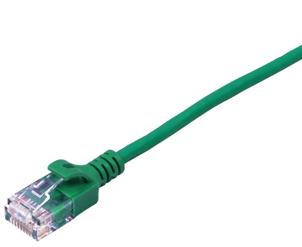 CAT6A Ethernet Patch Cable 1ft - Slim & Snagless Molded Boot, UTP 10Gbps 28AWG RJ45 Network Cable for Gaming, Office & Home Networking
