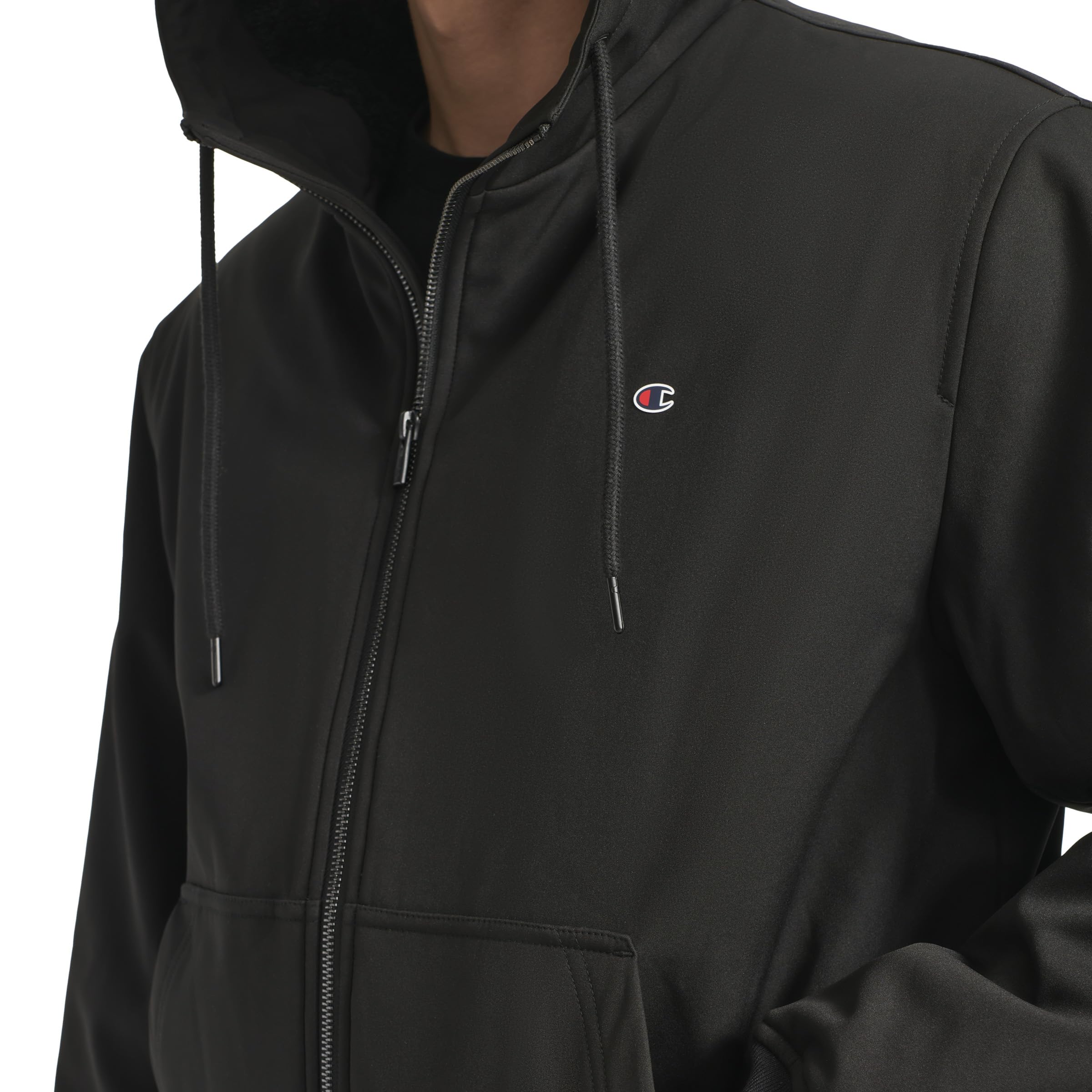 Champion Men's Sherpa Lined Hoodie - Warm Fleece-Lined Pullover Sweatshirt for Winter, Outdoor & Casual Wear