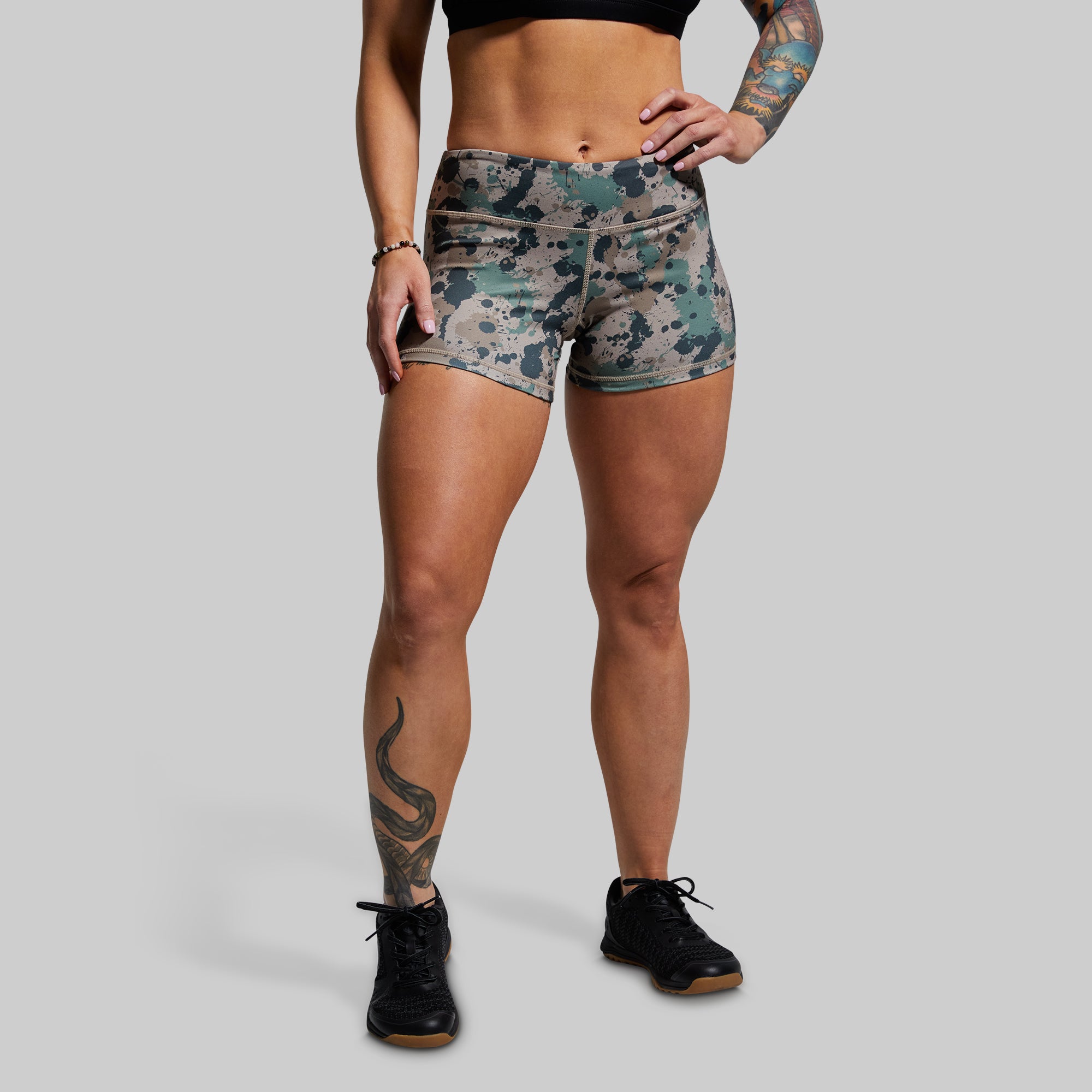 Double Take Booty Shorts - Sexy High Waist Workout Shorts for Women | Gym, Yoga & Running | Perfect for Fitness & Casual Wear