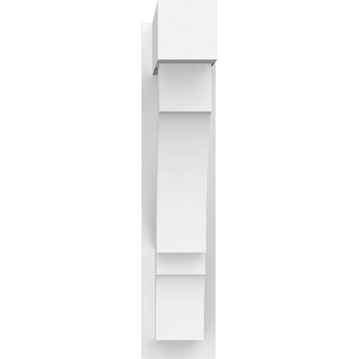 Ekena Millwork Balboa Architectural Grade PVC Outlooker with Block Ends - 7